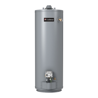 Lochinvar RESIDENTIAL GAS WATER HEATERS Use And Care Manual With Installation Instructions