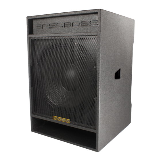 BassBoss DJ21S Owner's Manual