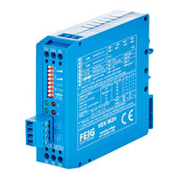 Feig Electronic VEK M1H Operating Instructions Manual