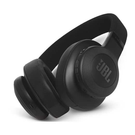 Harman JBL E55BT Manuals