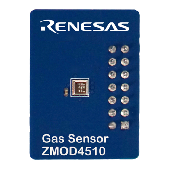Renesas ZMOD4510AI1V User Manual