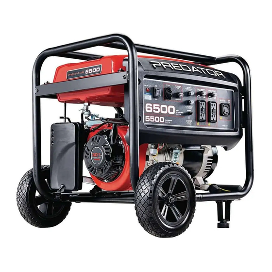 Predator 69672 Quick Start Manual