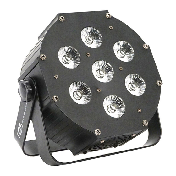 FOS Technologies PAR 7x10W ALU Manual