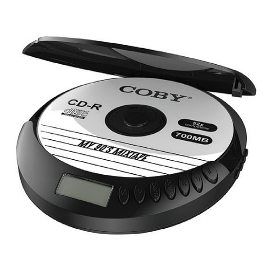 Coby CD201 User Manual