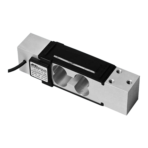 A&D LC-4102-K010 Setup Manual