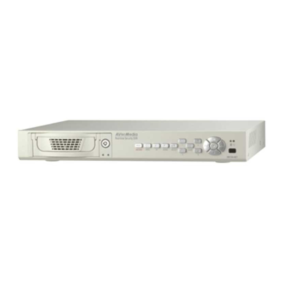Avermedia EB1104 NET Operation Manual
