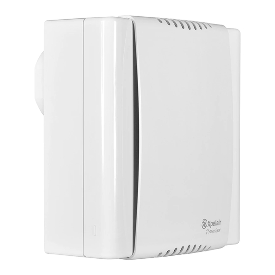 Xpelair CF20 Installation And Operating Instructions Manual