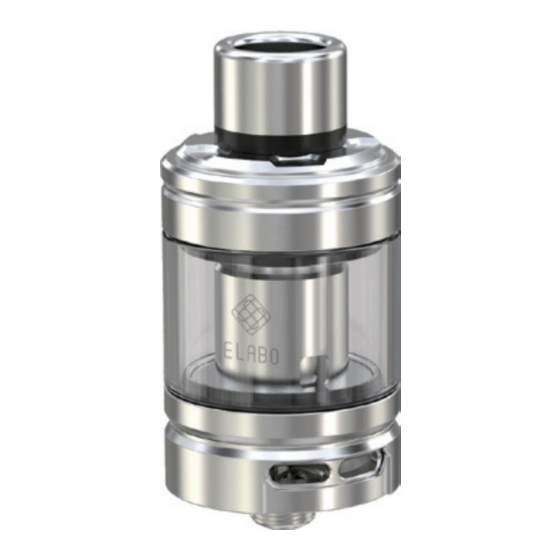 STEAMAX ELABO E-Cigarette Clearomizer Manuals