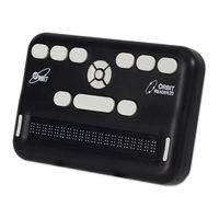 APH Orbit Reader 20 Quick Reference Card
