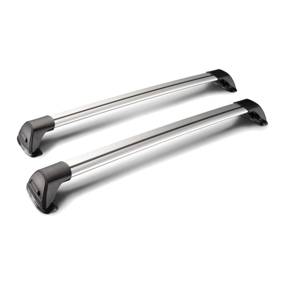 Yakima Whispbar K571W Fitting Instructions Manual