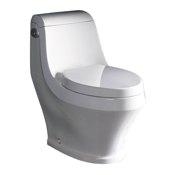 Fresca VOLNA FTL2133 Installation Manual
