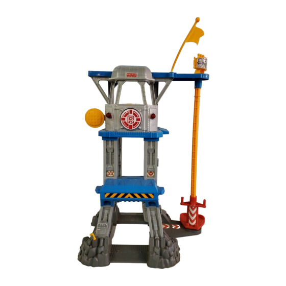 Fisher-Price RESCUE HEROES 72955 Instructions Manual