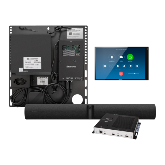 Crestron UC-BX31-Z Quick Start Manual
