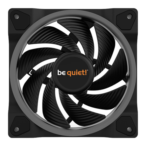 BE QUIET! LIGHT WINGS Manual