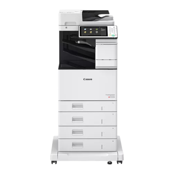 Canon iR-ADV C475III Series Manuals