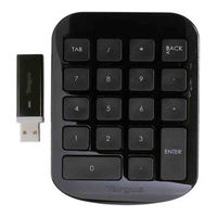 TARGUS Bluetooth Numeric Keypad User Manual