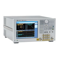 Keysight Technologies E5072A Installation Manual