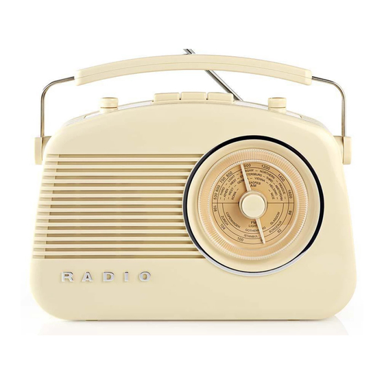 nedis RDFM5000BG Instruction Manual