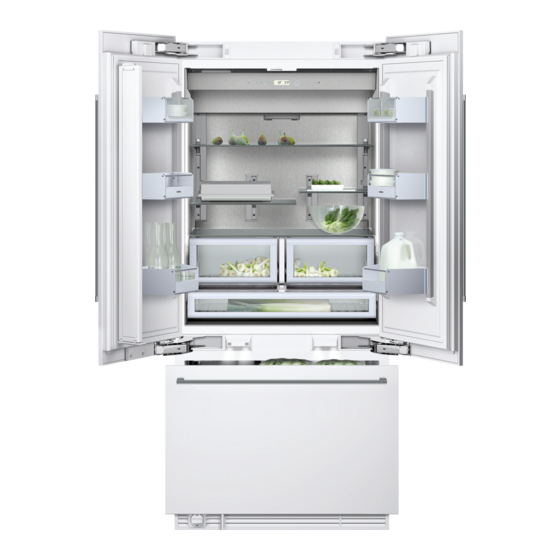 Gaggenau RY 491 Installation Instruction