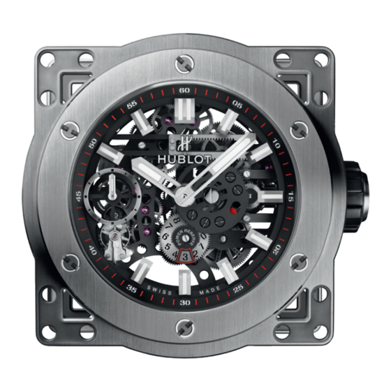 Hublot Meca-10 Instruction Manual