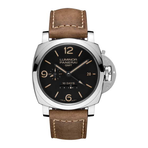Panerai Radiomir 10 Days GMT Luxury Watch Manuals