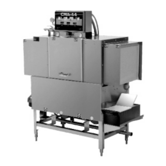 CMA Dishmachines CMA-44H Installation & Operation Manual
