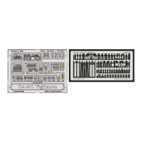Eduard RA-5C Vigilante Quick Start Manual