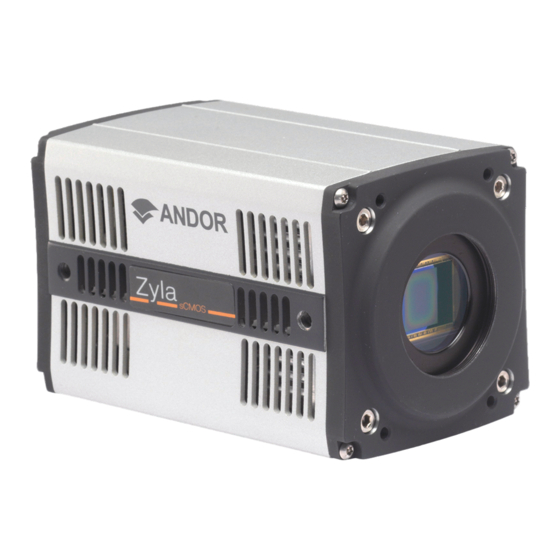 Oxford Instruments Andor Zyla Quick Start Manual