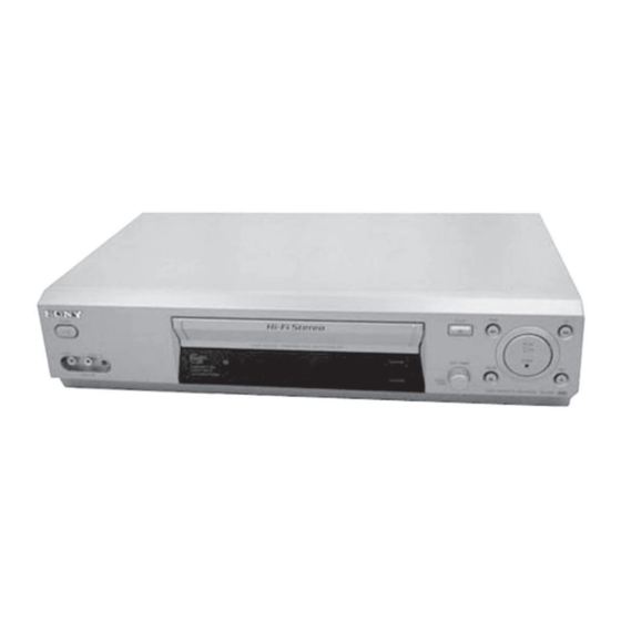 Sony RMT-V402 Service Manual