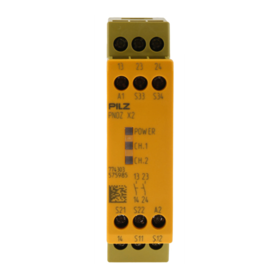 Pilz 774-303 Operating Manual