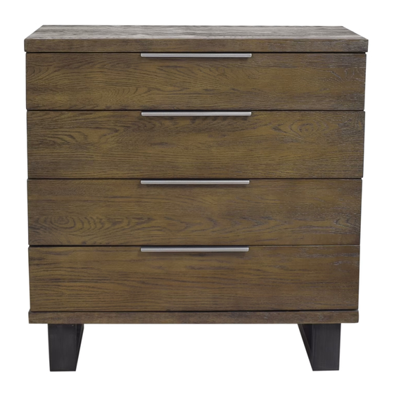 Article TAIGA 4 Drawer Dresser Assembly Instructions Manual