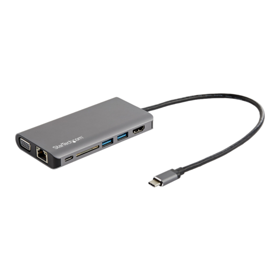 StarTech.com DKT30CHVAUSP Quick Start Manual