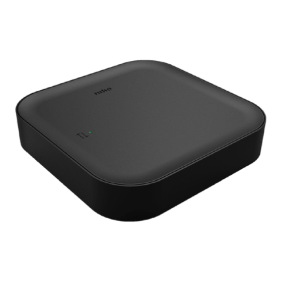 Niko 552-00001 Manual
