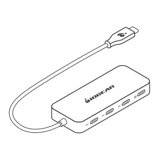 IOGear GUH3C4C Manuals
