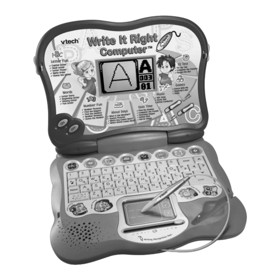 VTech Write & Learn Smartboard User Manual