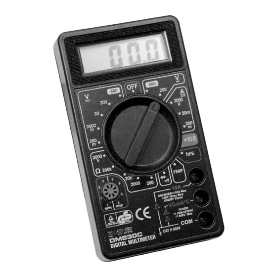 ITC IDMM-100 Operation Manual