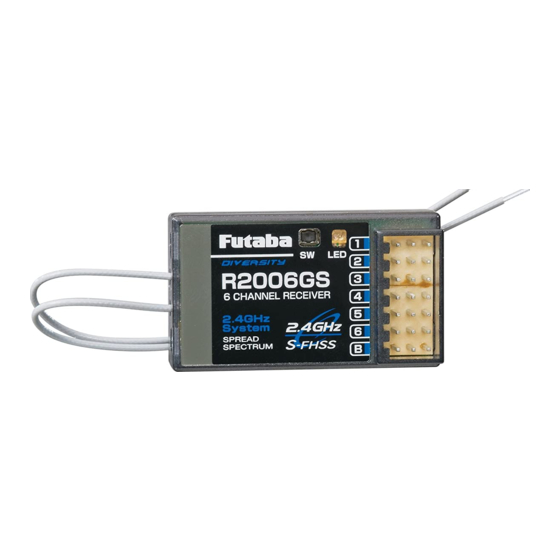 FUTABA TM-FH RF Instruction Manual