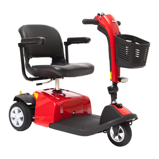 Pride Mobility Victory ES9 Owner's Manual