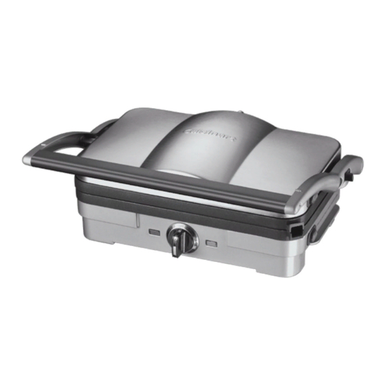 Cuisinart GR3E Instructions Manual