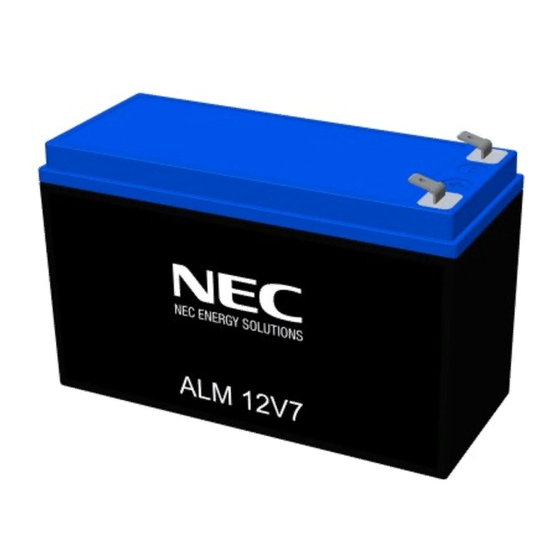 NEC ALM 12V7 s-Series Manuals