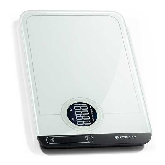 ETEKCITY EK6314-T Manual
