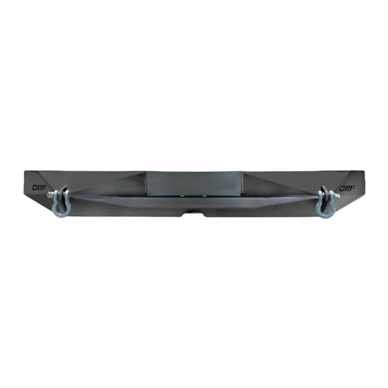 Or-Fab HD Bumper Installation Instructions