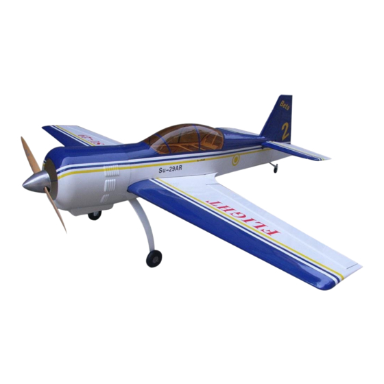 Flight Model SU-29 50CC Assembly Manual