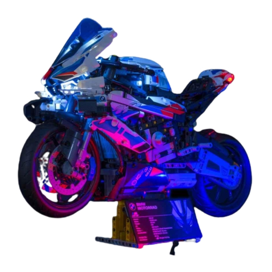 LIGHT MY BRICKS LEGO BMW M 1000 RR 42130 LIGHT KIT Installation Manual