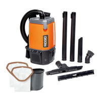 RIDGID HDB6000 Owner's Manual