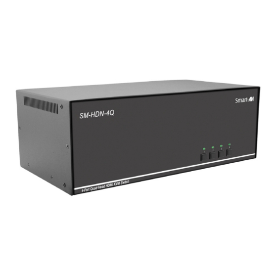 SMART-AVI SM-HDN-4Q Quick Start Manual