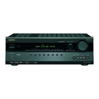 Onkyo TXSR507 - 5.1 Ch HT Receiver Code Manual