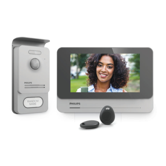 Philips WelcomeEye Connect Pro 531022 Manuals