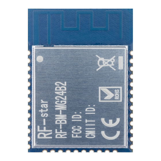 RF-Star EFR32MG24 Series Instruction Manual
