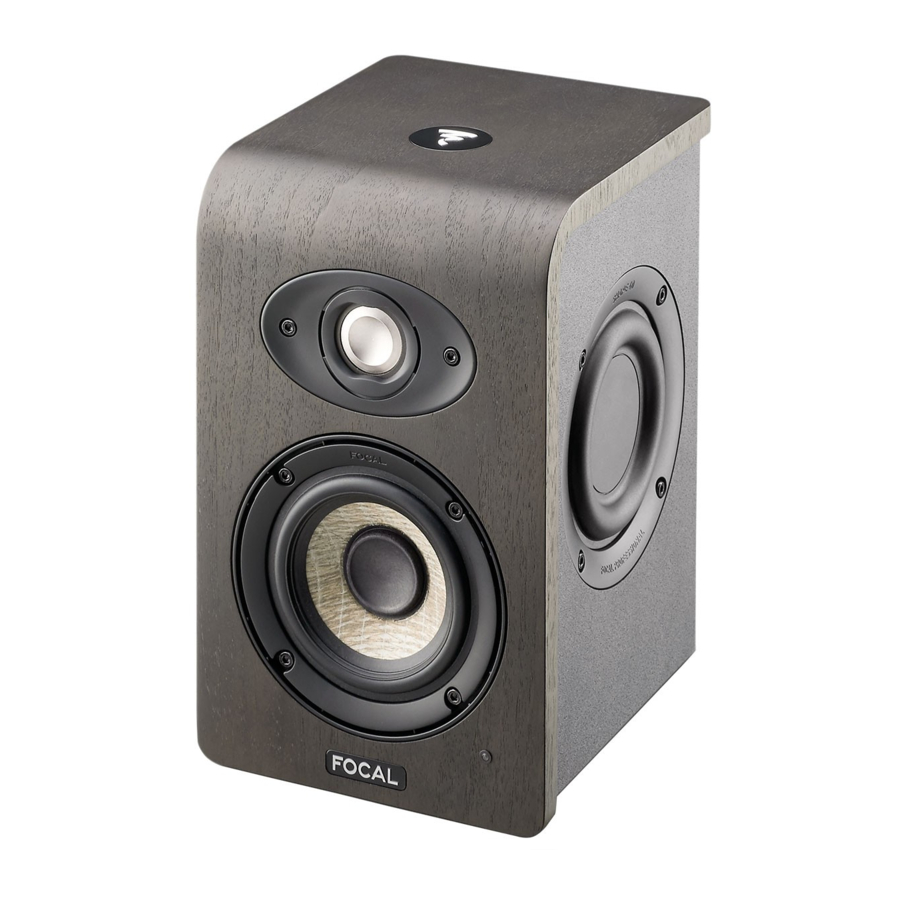 Focal SHAPE 40/50/65/TWIN - Loudspeaker Manual
